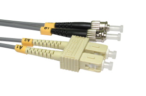 0.5m OM1 Fibre Optic Network Cable ST-SC 62.5/125