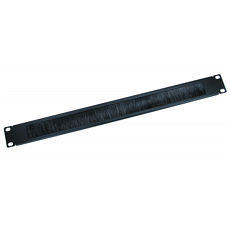 19 Inch 1U Rack Mount Brush Panel