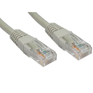 0.5m Grey CAT6 Network Cable UTP Full Copper