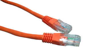 0.5m Orange CAT6 Network Cable UTP Full Copper