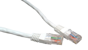 0.5m White CAT6 Network Cable UTP Full Copper