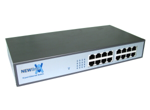 16 Port 10/100 Ethernet Switch Full Duplex