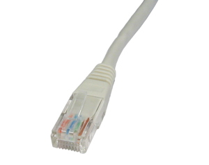 15m CAT5e Ethernet Cable Grey Full Copper 24AWG