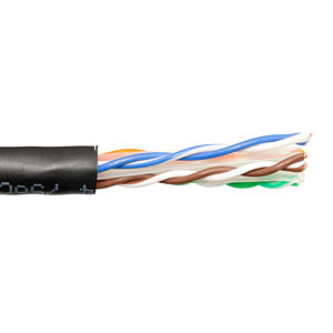 305m CAT5e Network Cable Black Pure Copper