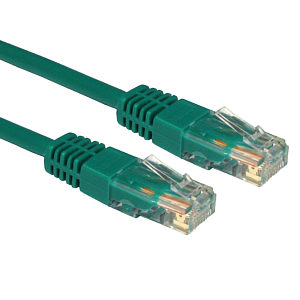 7M CAT5e Cable UTP Full Copper 26AWG Green