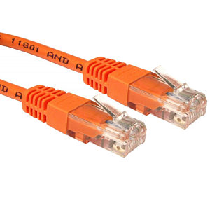 7M Patch Cable CAT5e UTP Full Copper 26AWG Orange