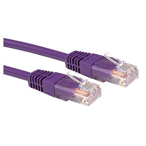 7M Violet Patch Cable CAT5e UTP Full Copper 26AWG