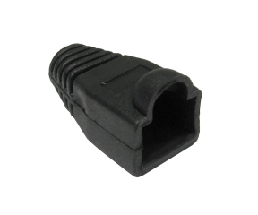 RJ45 Snagless Connector Boot Black