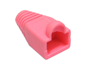 RJ45 Snagless Connector Boot Pink