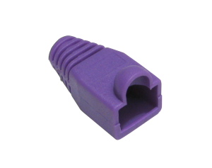 RJ45 Snagless Connector Boot Violet