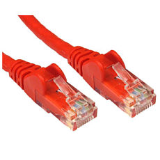 CAT5e Ethernet Cable RED 0.25m