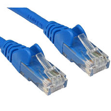 CAT6 Low Smoke Network Cable BLUE 0.5m
