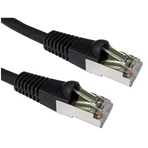 1.5m CAT6A Network Patch Cable Black