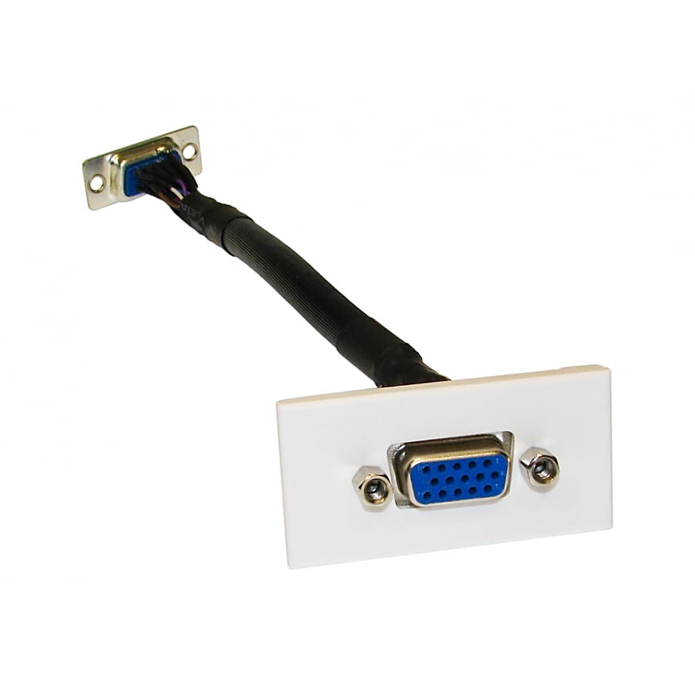 Euro Faceplate Module, 15 Pin VGA Socket
