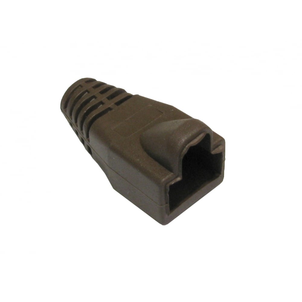 RJ45 Snagless Connector Boot Brown