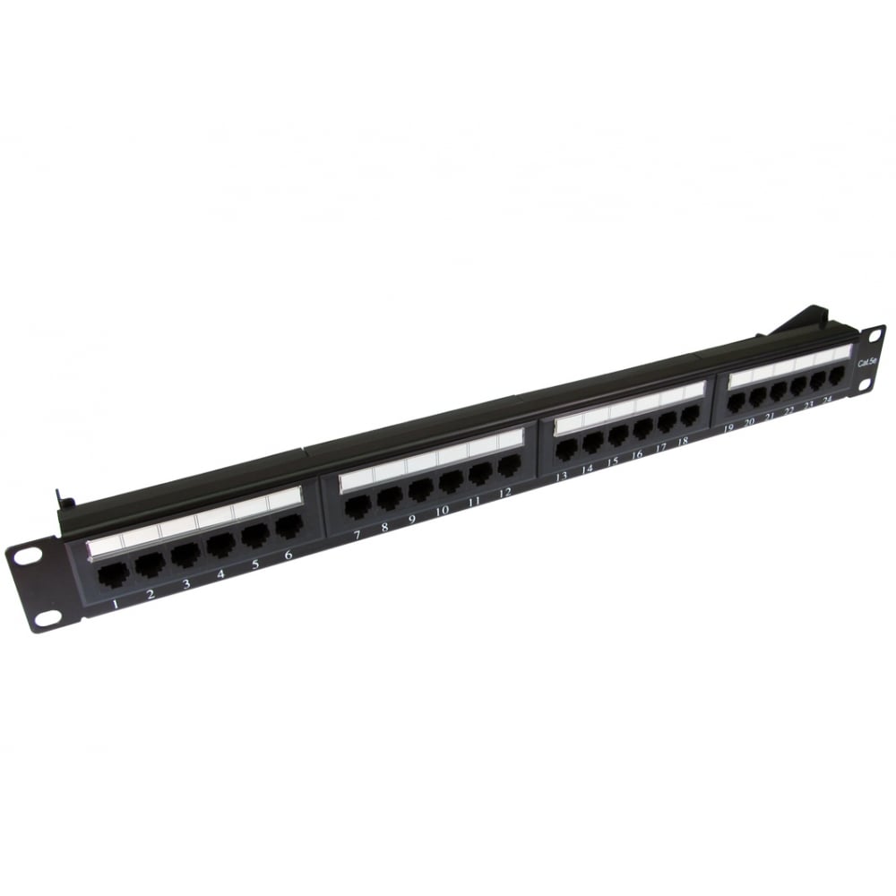 24-Port CAT5E patch panel 