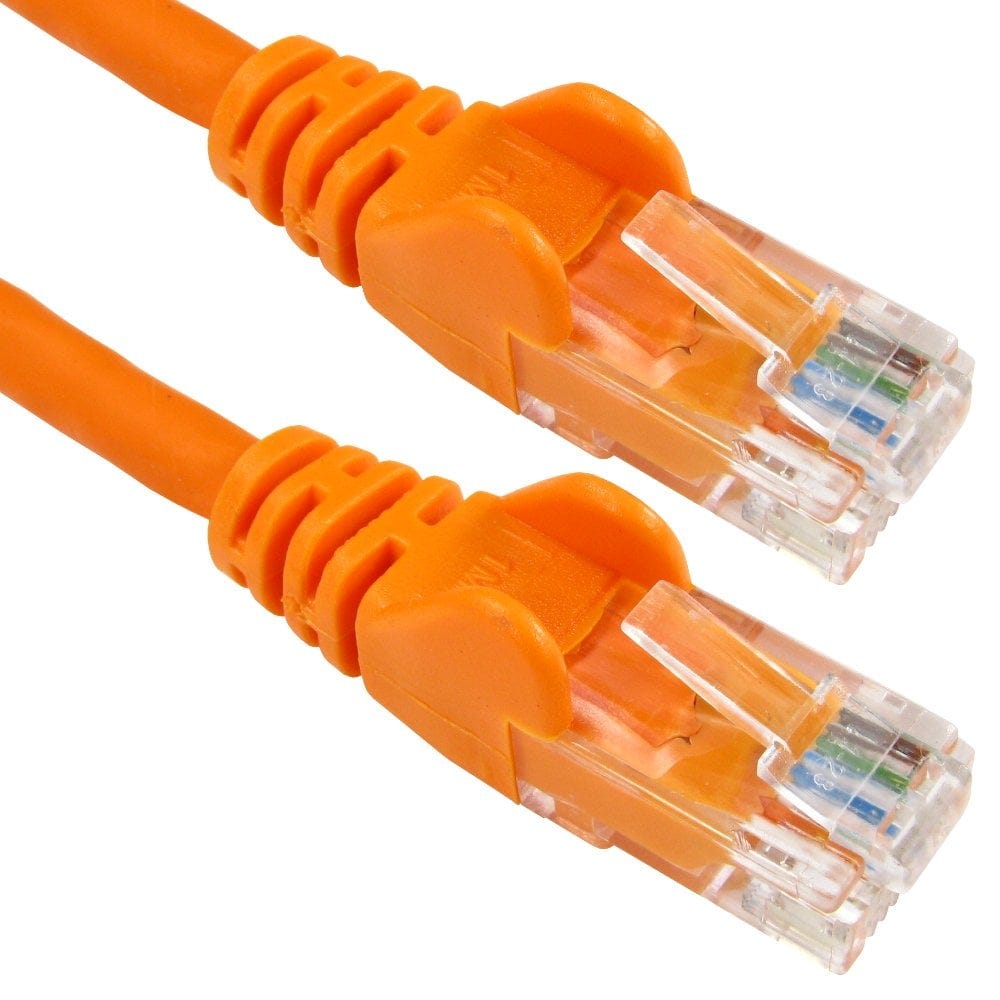 CAT6 Low Smoke Network Cable ORANGE 3m