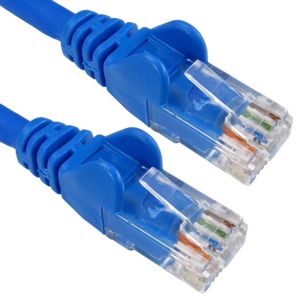 CAT6 Low Smoke Network Cable BLUE 3m