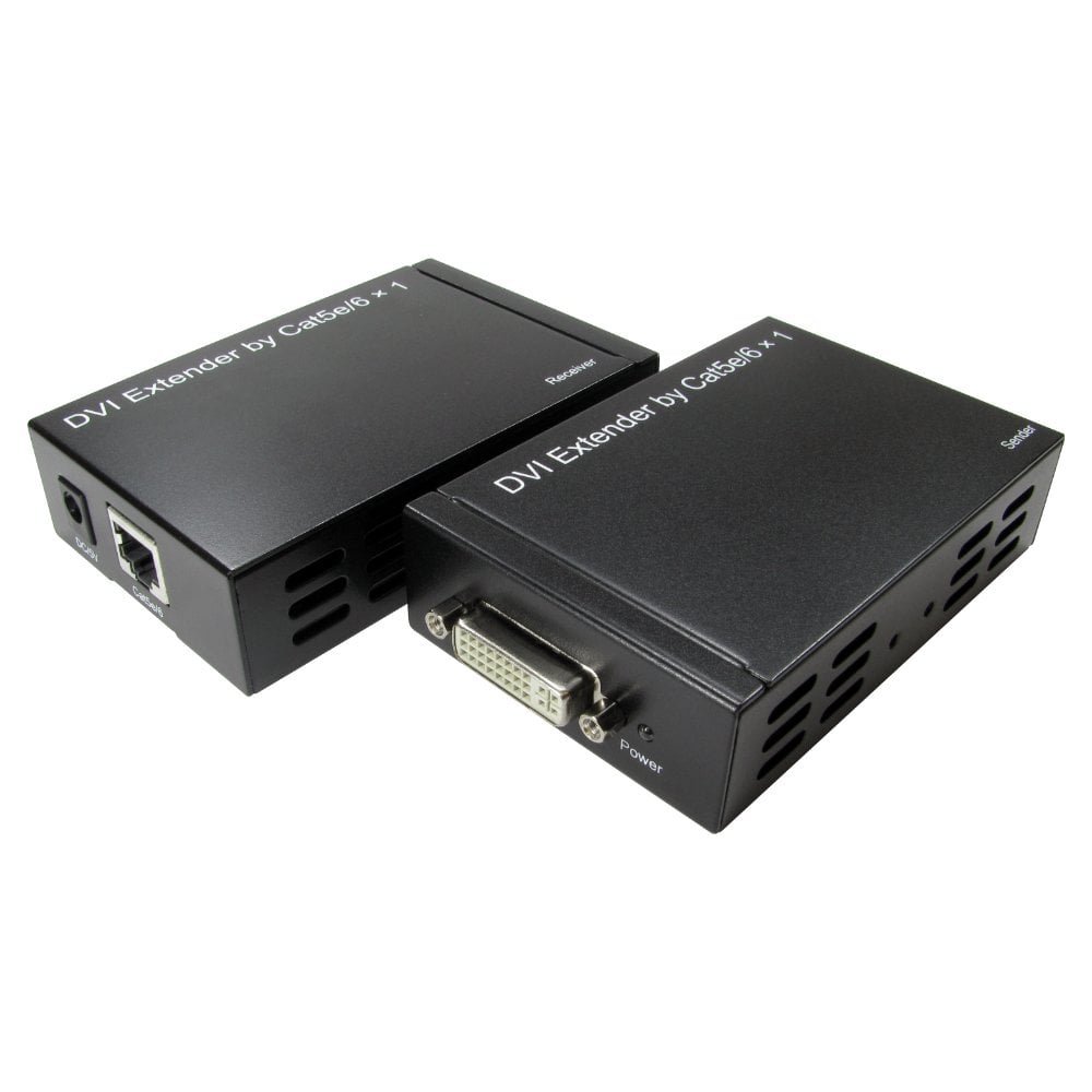 DVI-D Extender over One CAT5/CAT6 Cable, 50m