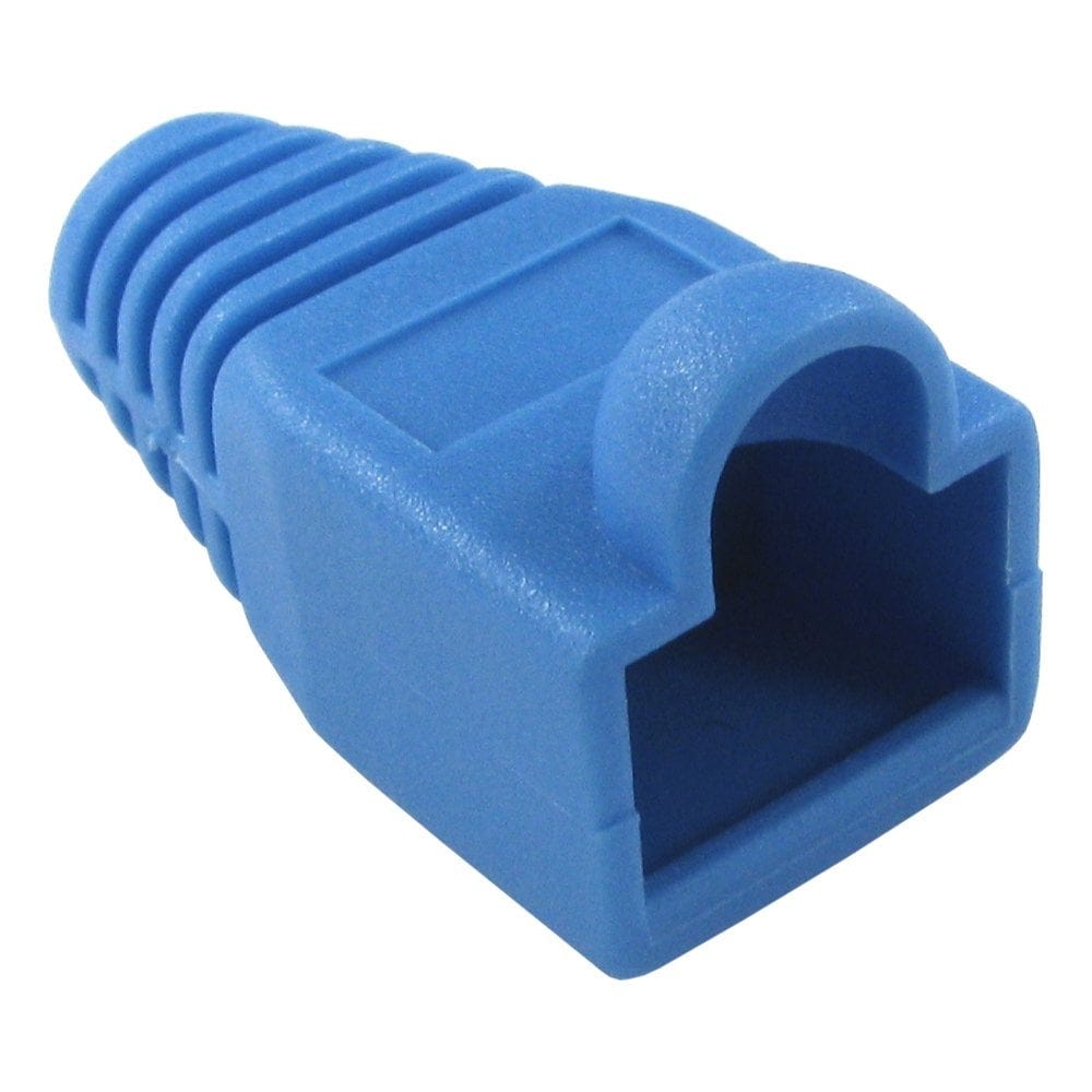 RJ45 Snagless Connector Boot Blue