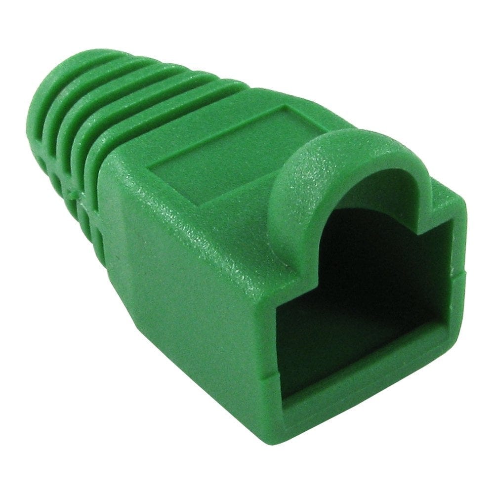 RJ45 Snagless Connector Boot Green
