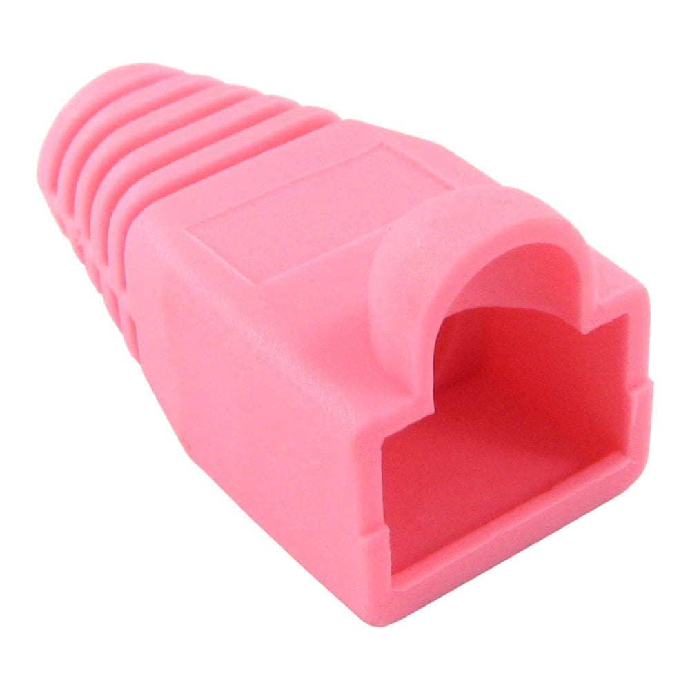 RJ45 Snagless Connector Boot Pink