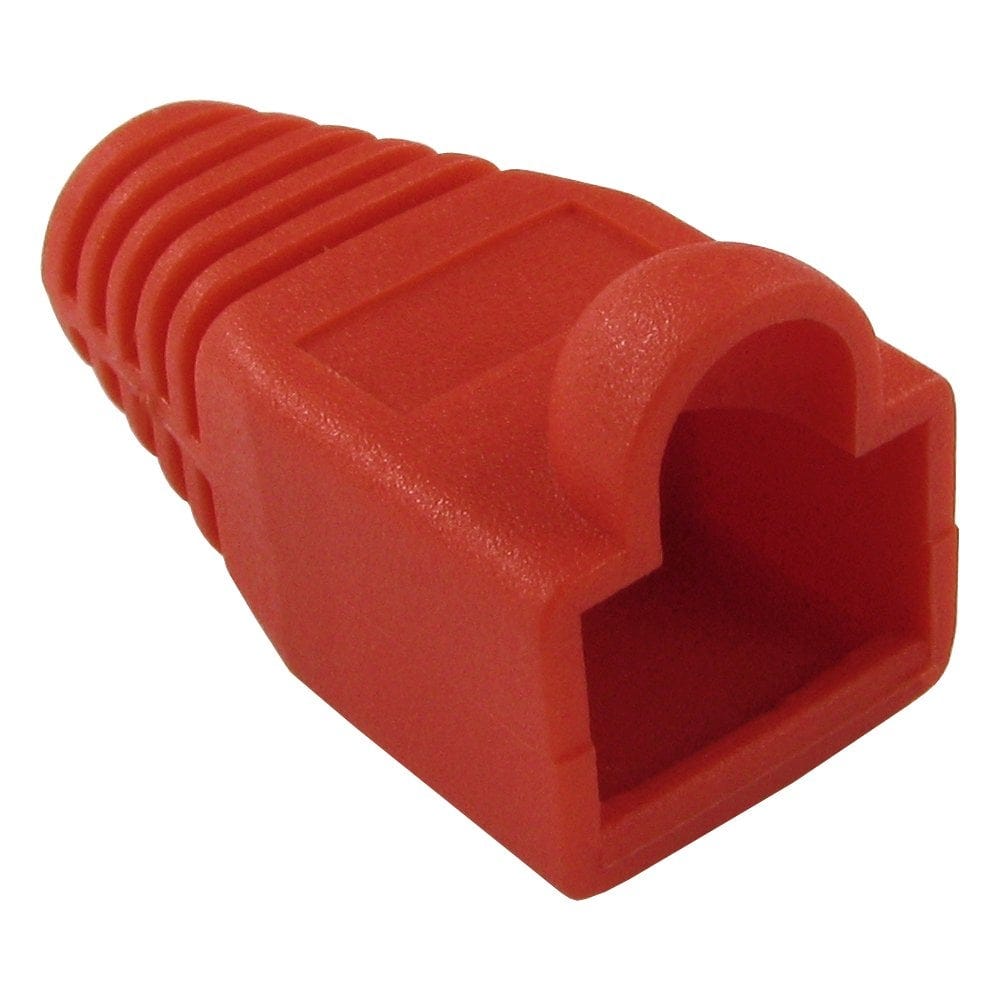 RJ45 Snagless Connector Boot Red