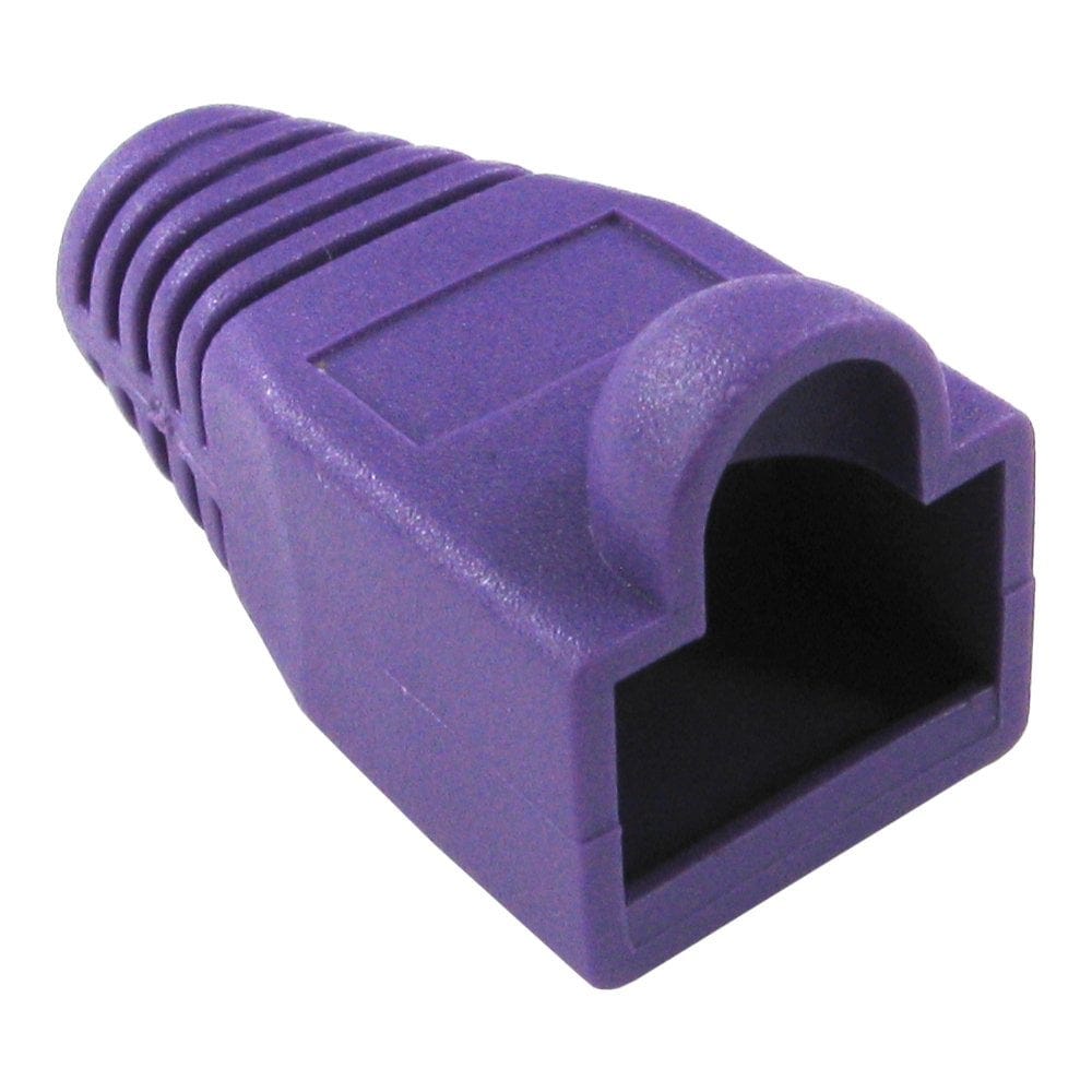 RJ45 Snagless Connector Boot Violet