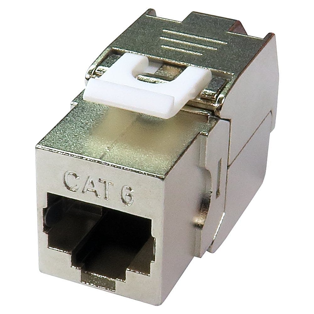 Shielded Cat6 RJ45 Keystone Jack