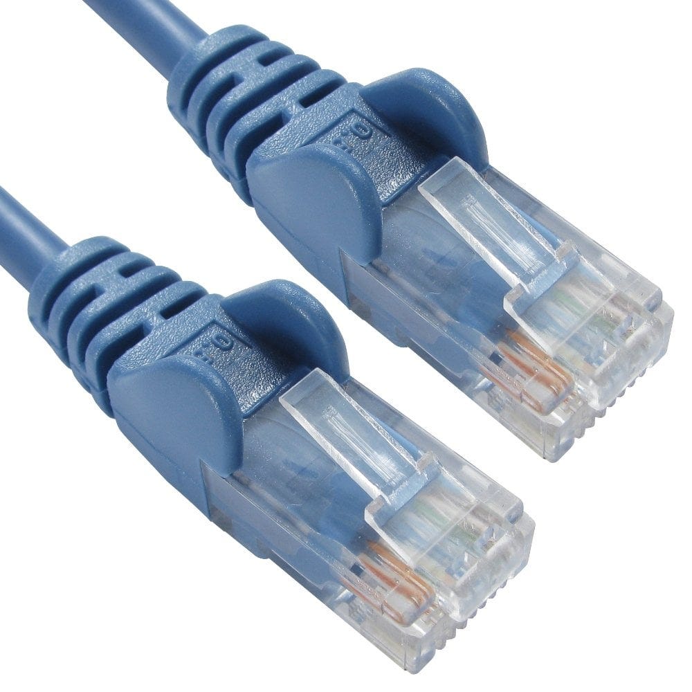 CAT5e Ethernet Cable BLUE 1m