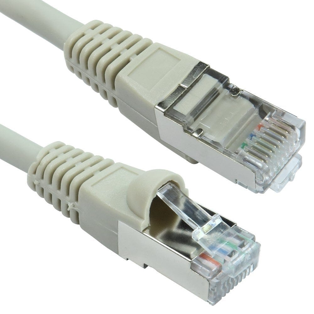 15m CAT6A SSTP LSOH Network Cable Grey