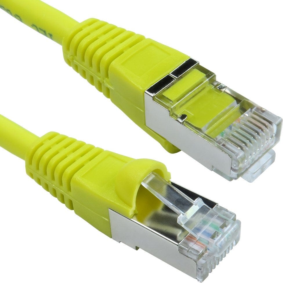 15m CAT6A Ethernet Cable SSTP Snagless Low Smoke