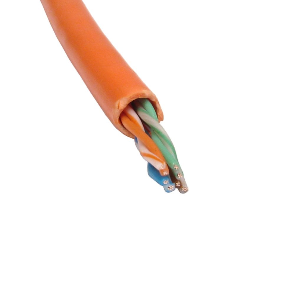 305m CAT5e Network Cable Orange Pure Copper