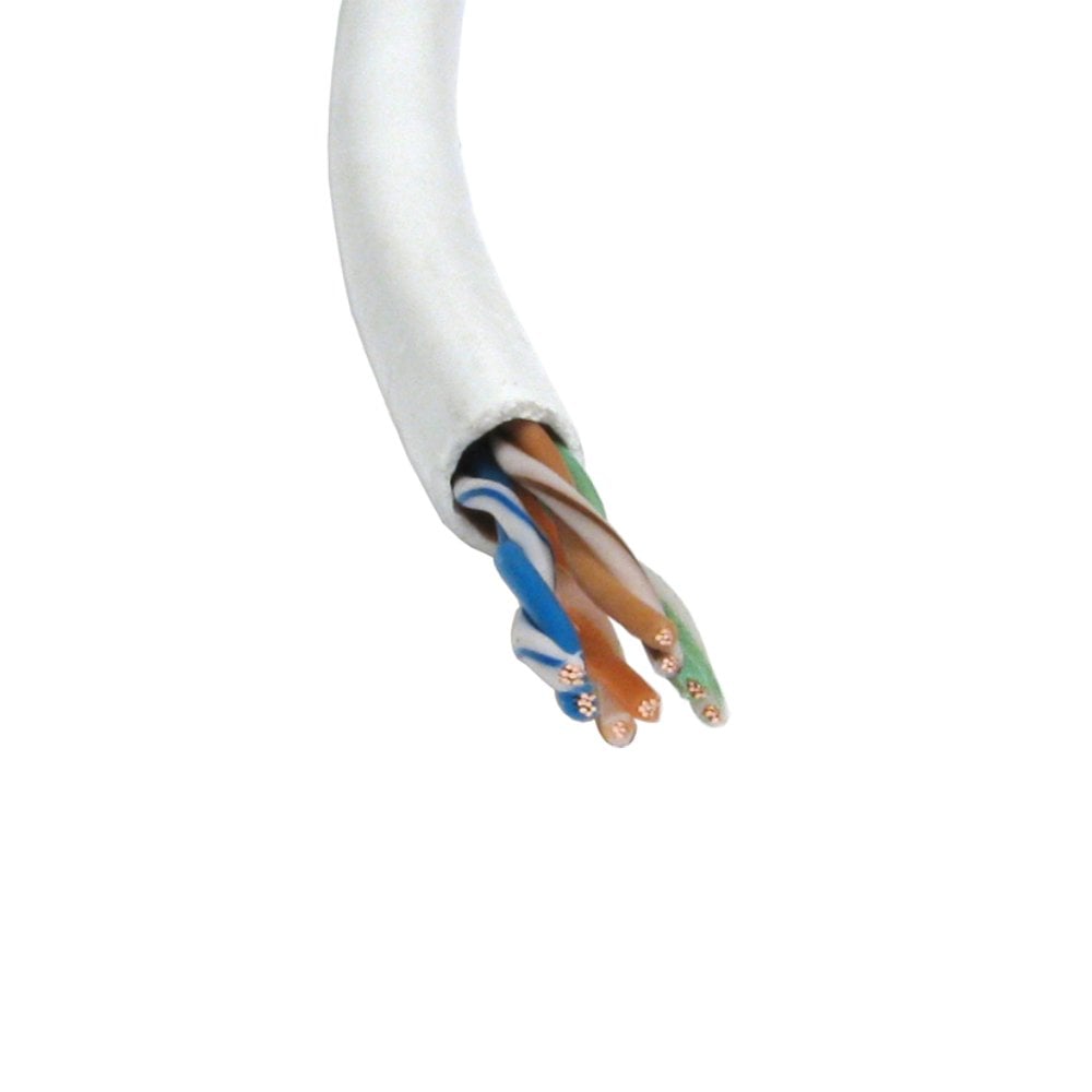 305m CAT5e Network Cable White Pure Copper
