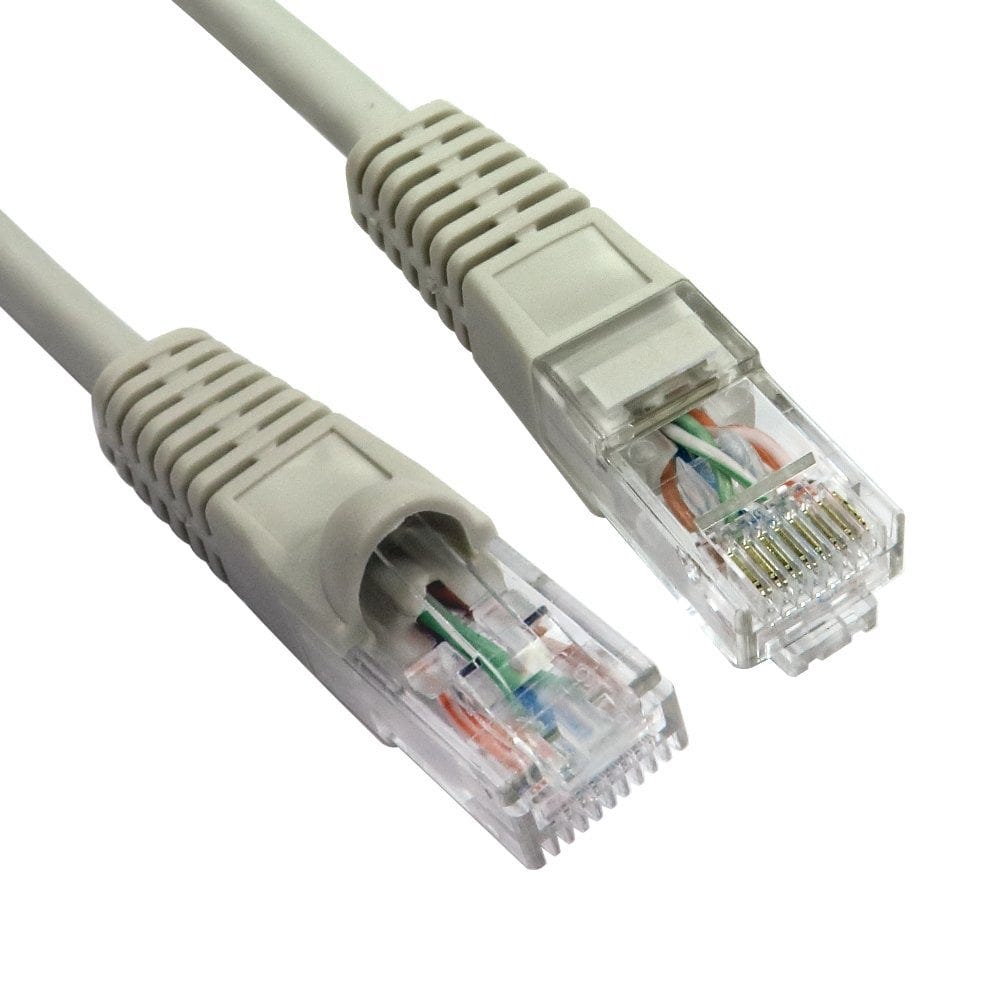 15m Snagless Network Cable CAT6 UTP LSOH Grey