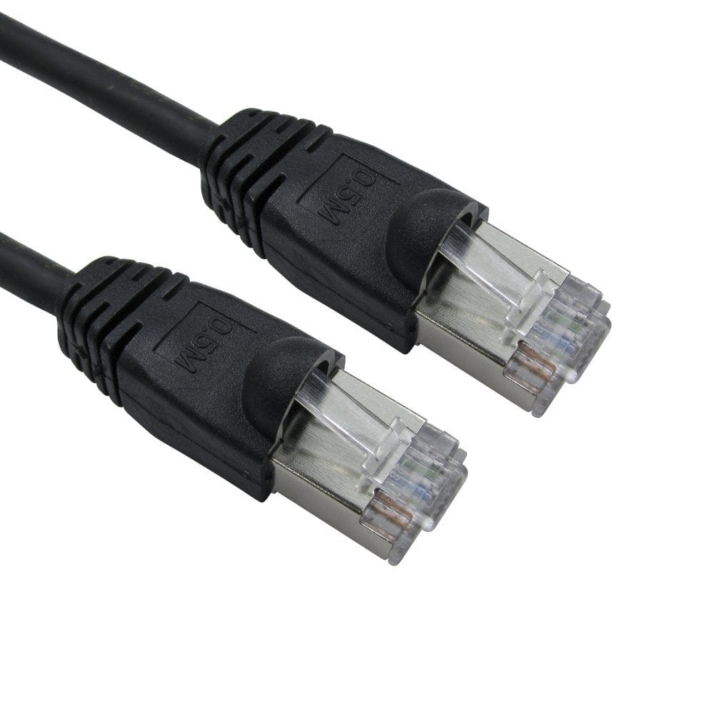 15 m Network Cable FTP/SSTP Shielded CAT6 Black