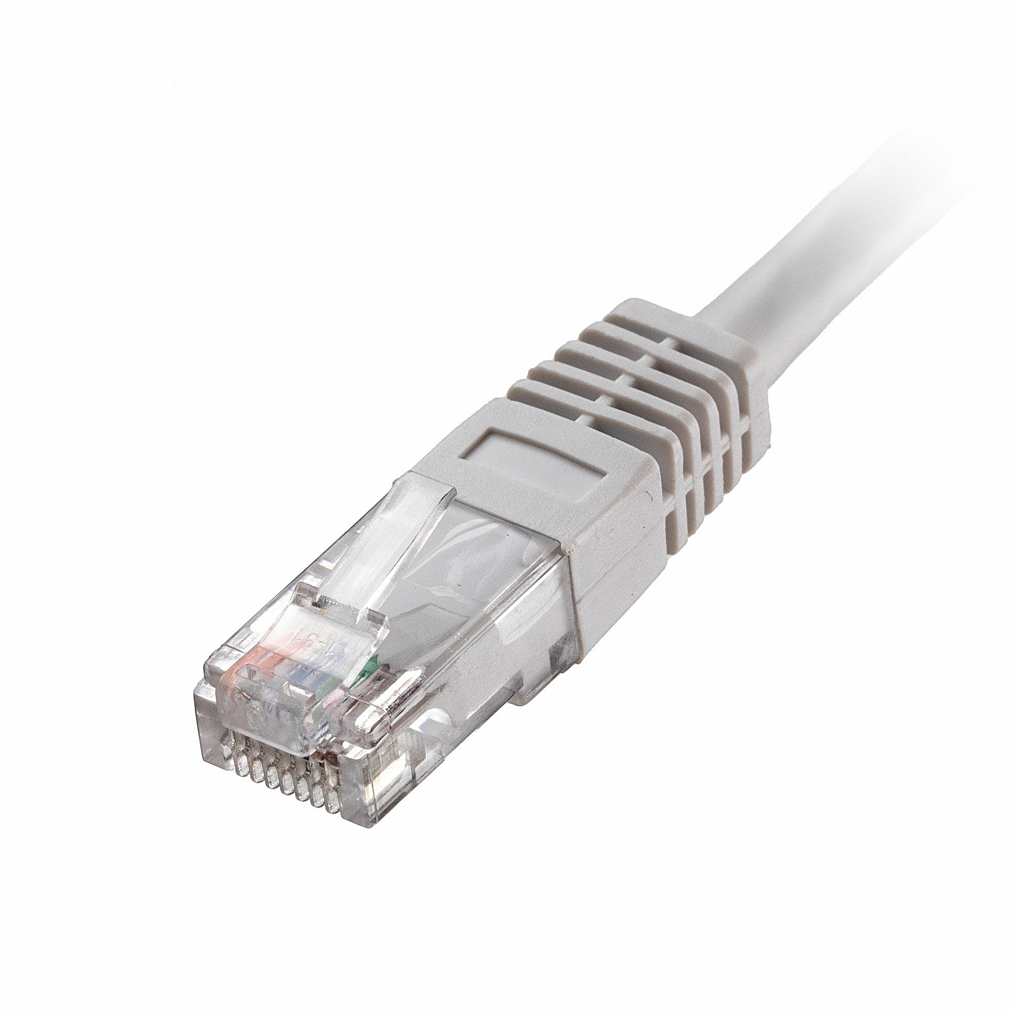 50 Pack of 5m CAT6 U/UTP Network Cables White 24AWG