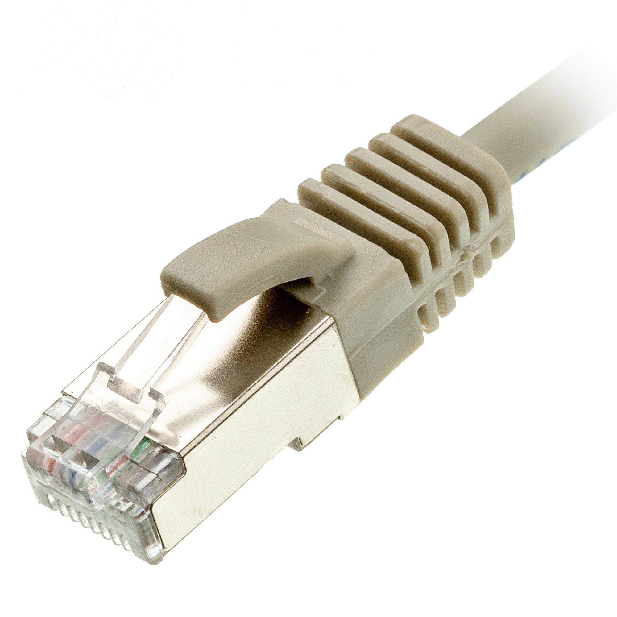 1m CAT6A Slim U/FTP Snagless Network Cable Grey LSZH 30AWG PoE++