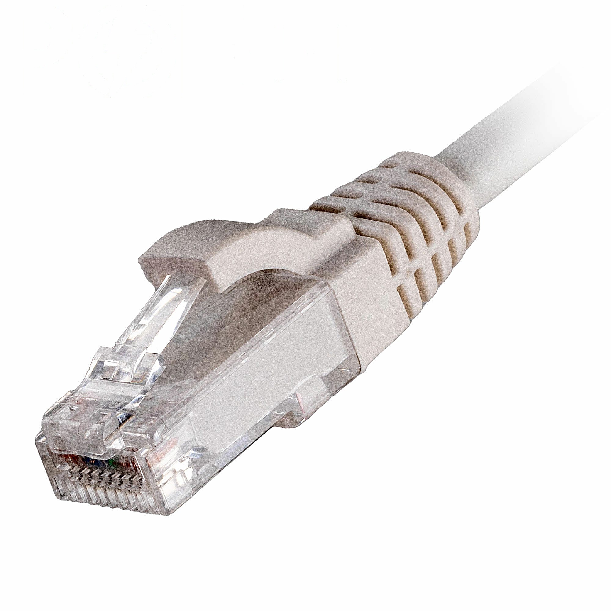 0.3m CAT6 U/UTP Snagless Network Cable White LSZH 24AWG PoE++