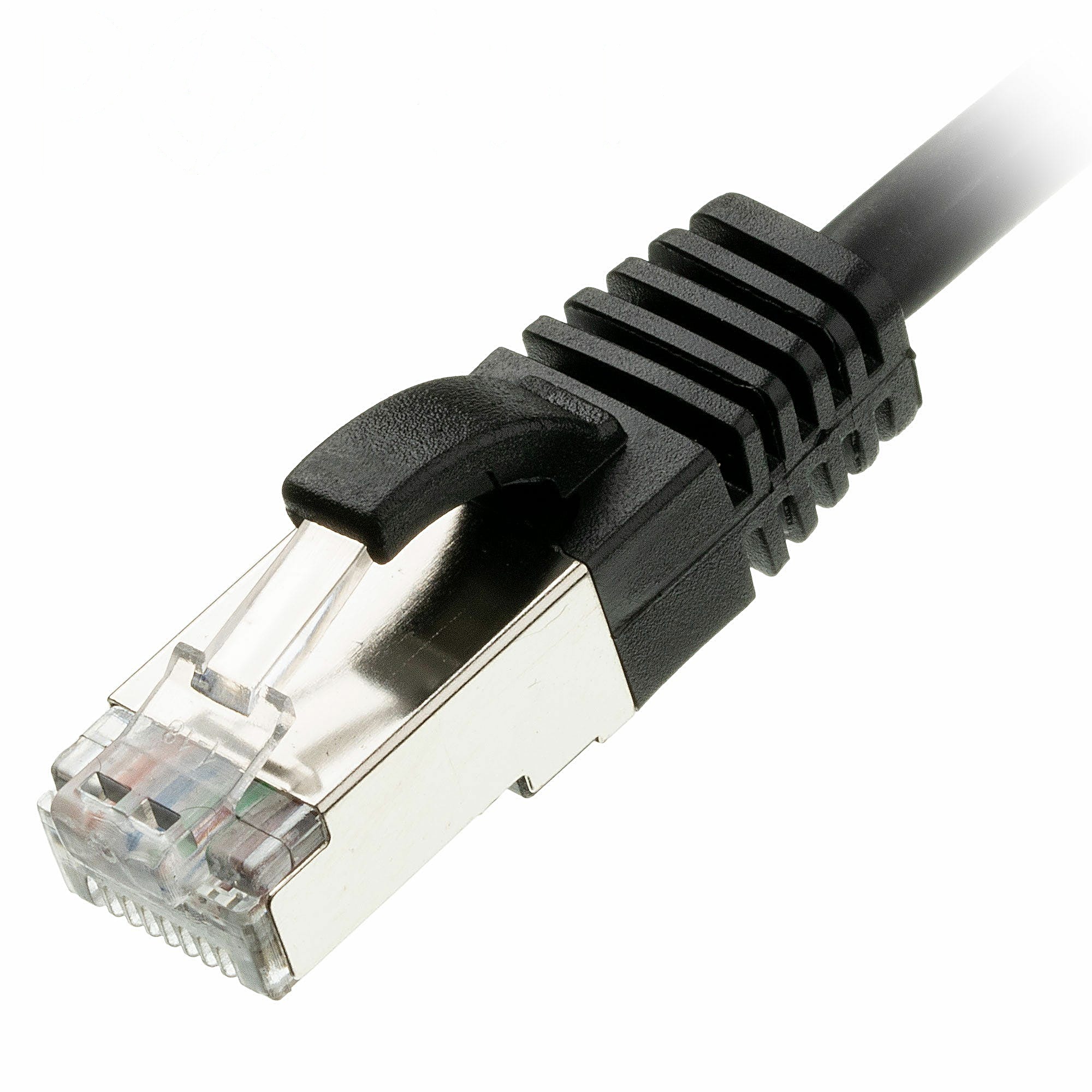 2.5m CAT6A Slim U/FTP Snagless Cable Black LSZH 30AWG PoE++