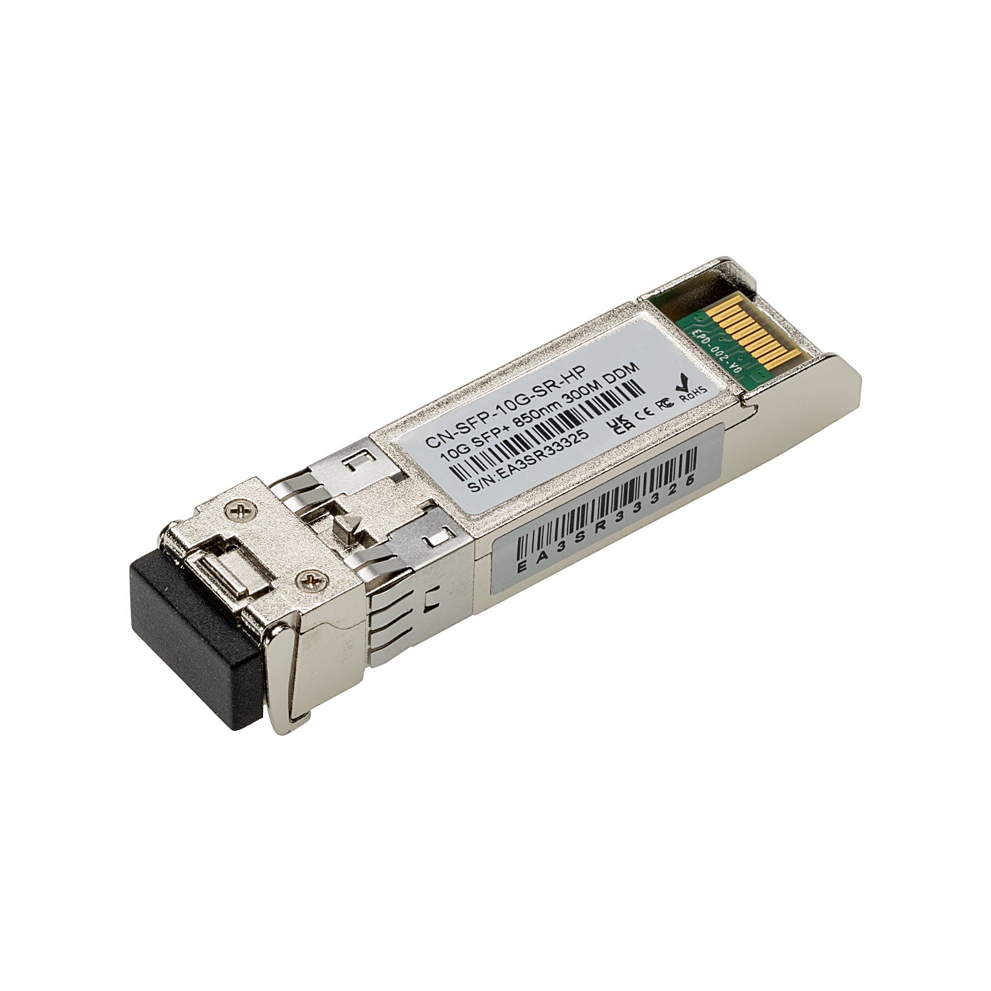 SFP+ 10GBASE-SR Module, Multimode 300m Duplex LC, for HPE Aruba
