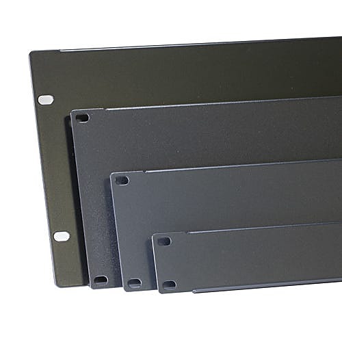 19 Inch Rack Blanking Plate, 1U, Black