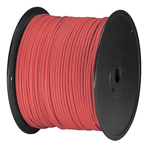 305m CAT5e F/UTP Stranded Network Cable Reel Red LSZH 26AWG