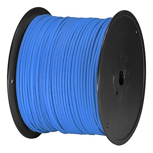 305m CAT5e F/UTP Stranded Network Cable Reel Blue LSZH 26AWG