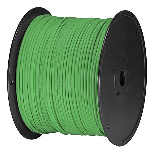 305m CAT5e F/UTP Stranded Network Cable Reel Green LSZH 26AWG