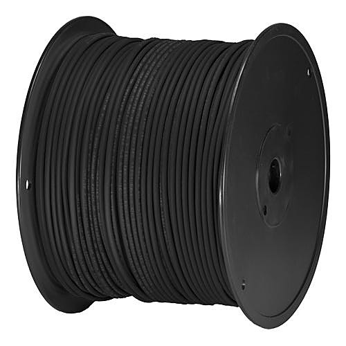 305m CAT5e F/UTP Stranded Network Cable Reel Black LSZH 26AWG