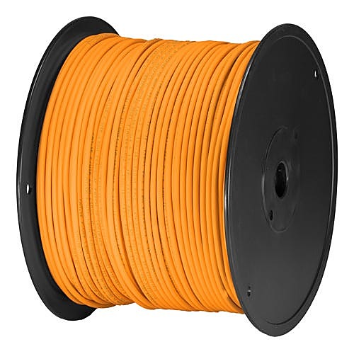 305m CAT5e U/UTP Stranded Network Cable Reel Orange PVC 24AWG