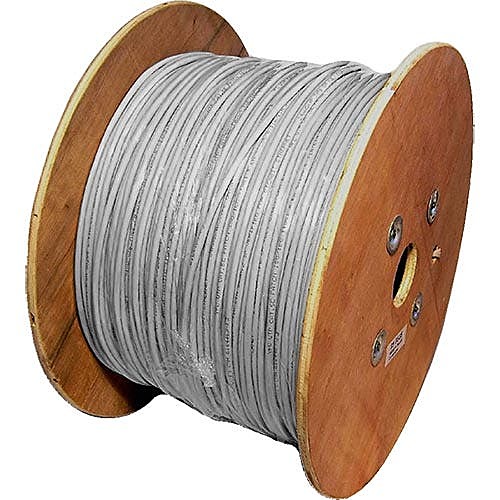500m CAT5e F/UTP Stranded Network Cable Reel Grey PVC 26AWG