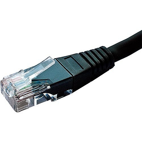 25m CAT6 Outdoor U/UTP Network Cable Black