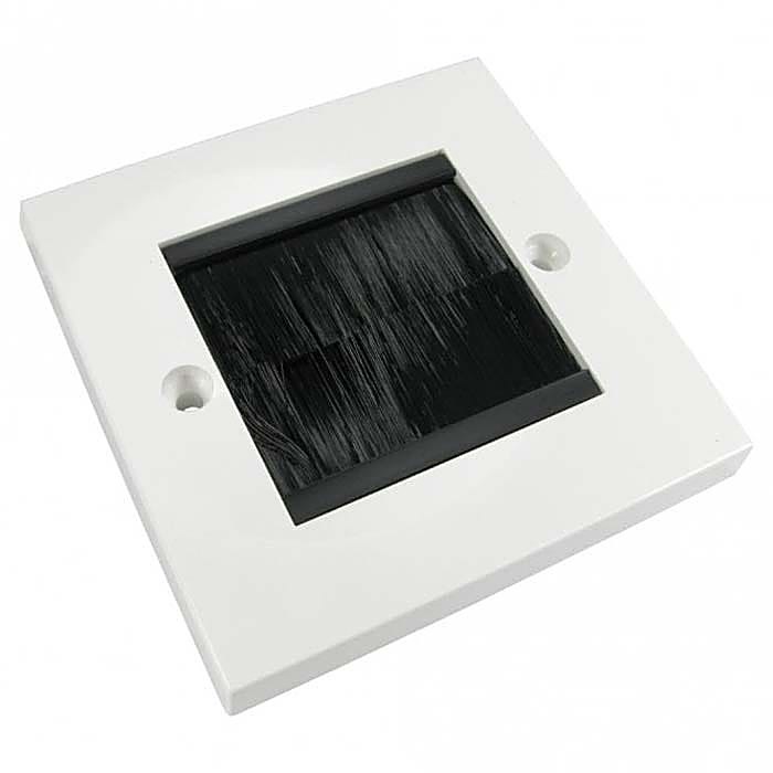 Brush Module for Euro Faceplates, 50 x 50mm